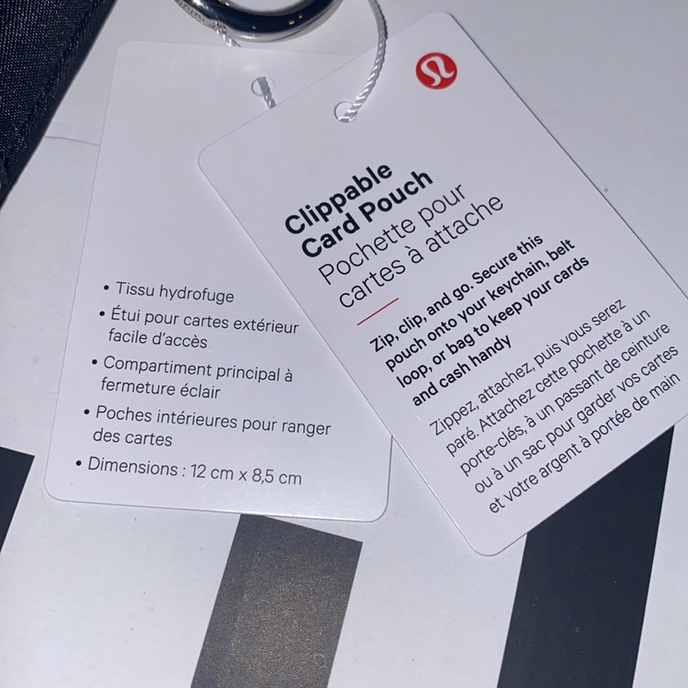 LULULEMON CLIPPABLE CARD POUCH - Picture 10 of 16